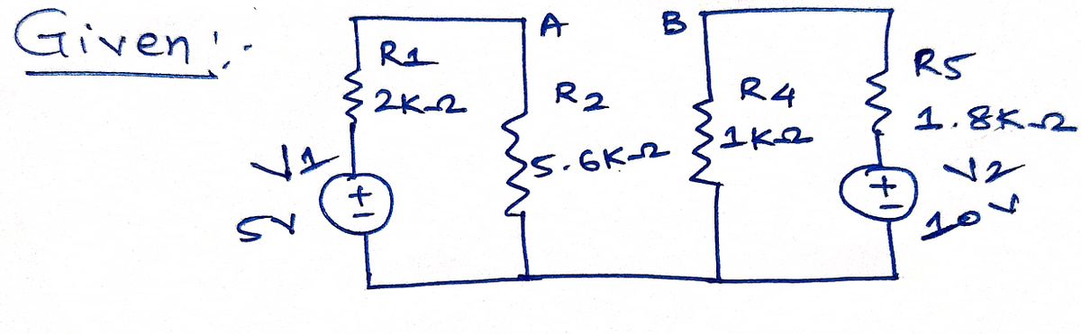 Electrical Engineering homework question answer, step 1, image 1