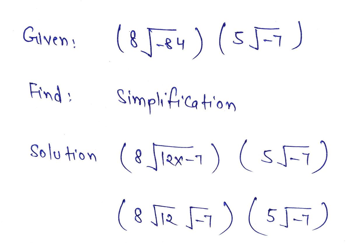 Algebra homework question answer, step 1, image 1