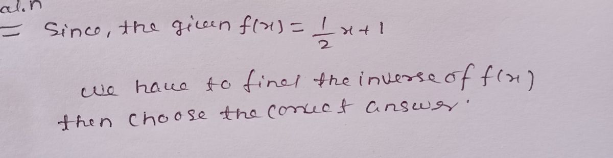 Algebra homework question answer, step 1, image 1