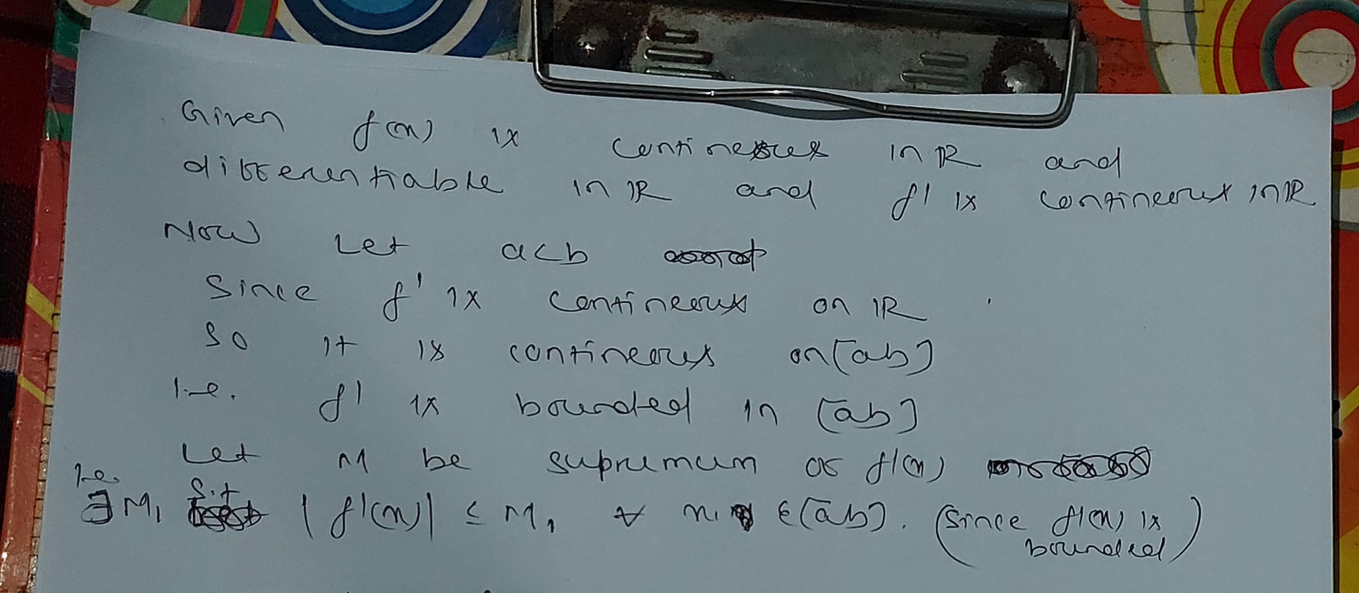 Advanced Math homework question answer, step 1, image 1