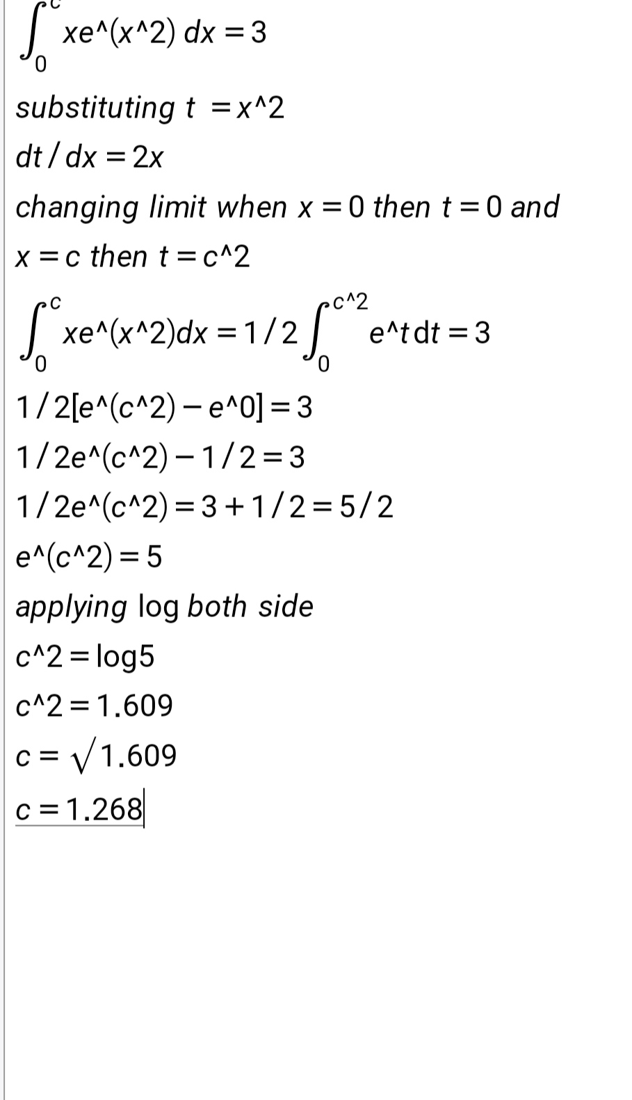 Calculus homework question answer, step 1, image 1