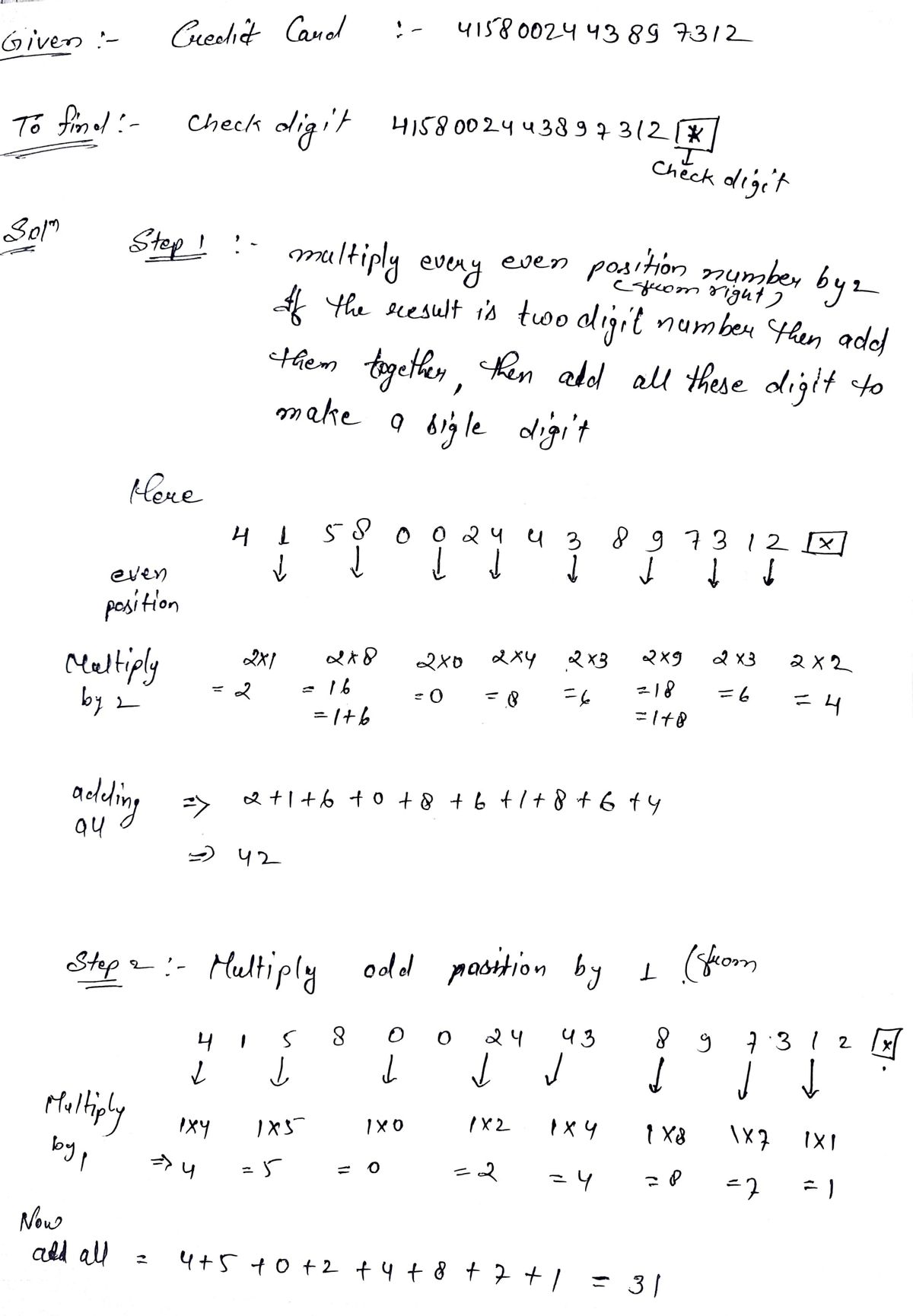 Advanced Math homework question answer, step 1, image 1