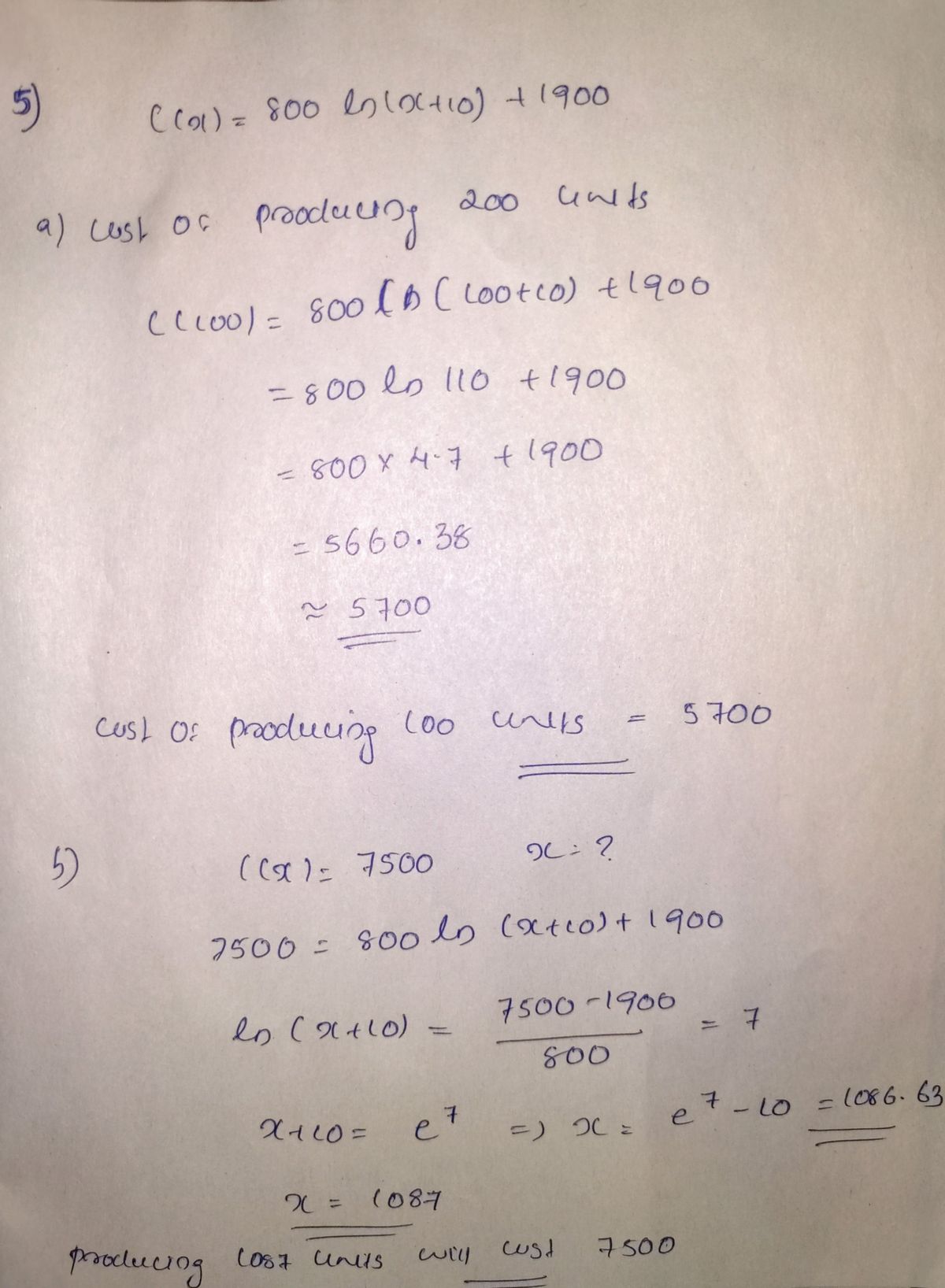 Algebra homework question answer, step 1, image 1