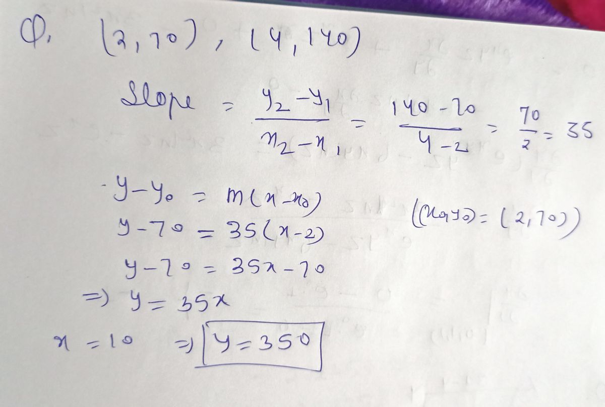 Algebra homework question answer, step 1, image 1