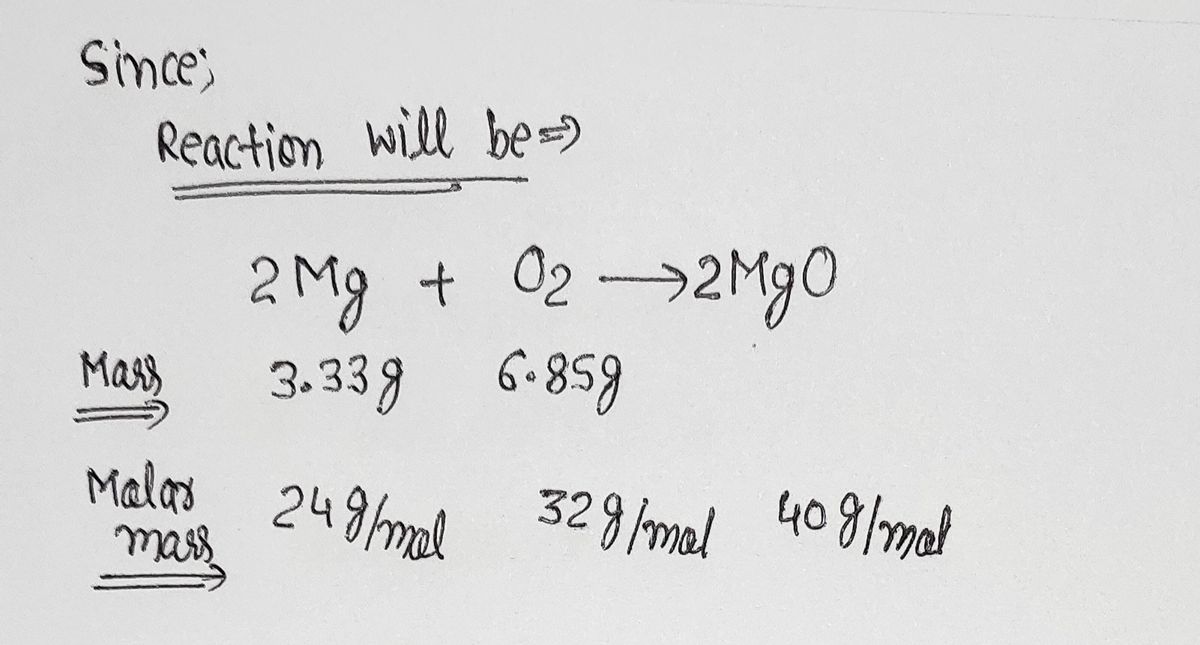 Chemistry homework question answer, step 1, image 1