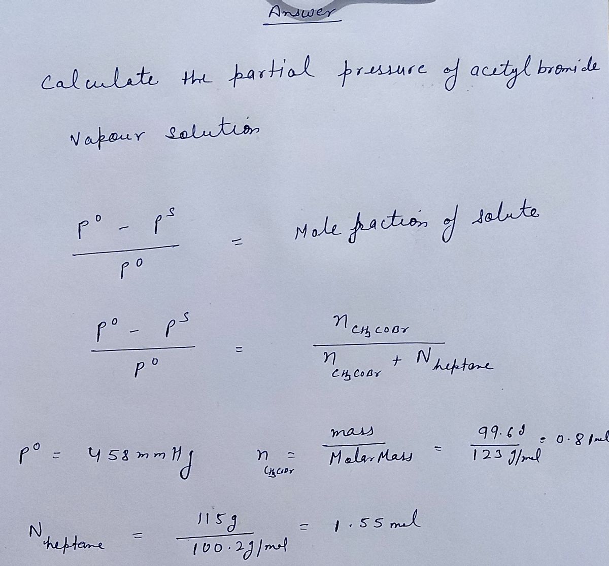 Chemistry homework question answer, step 1, image 1