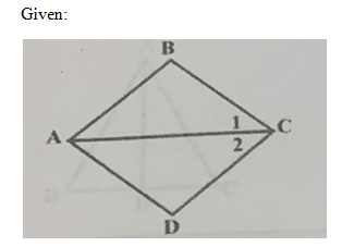 Geometry homework question answer, step 1, image 1