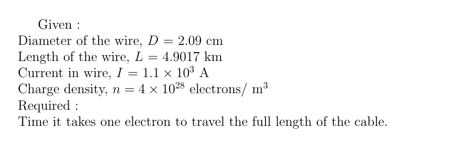 Physics homework question answer, step 1, image 1