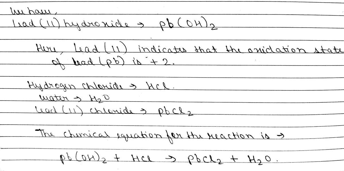 Chemistry homework question answer, step 1, image 1