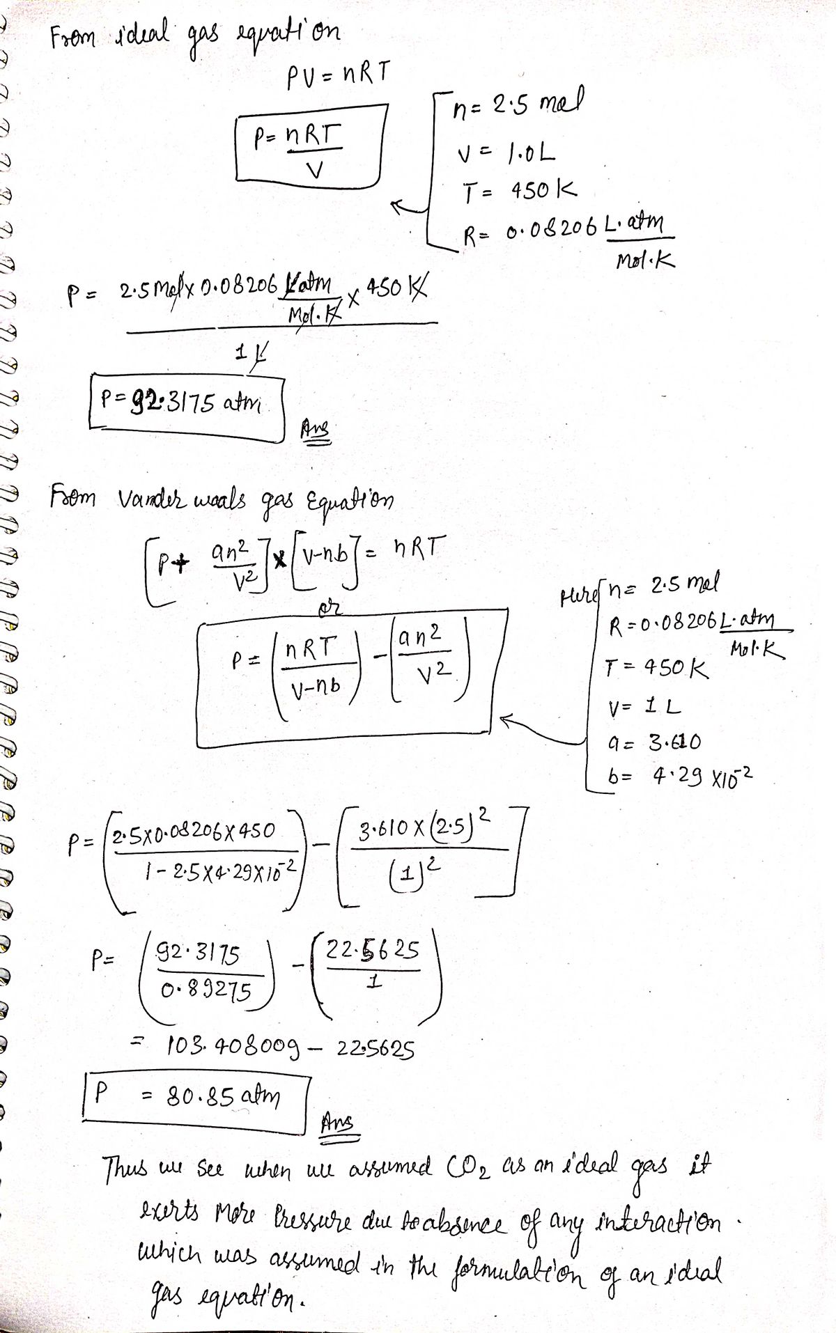 Chemistry homework question answer, step 1, image 1