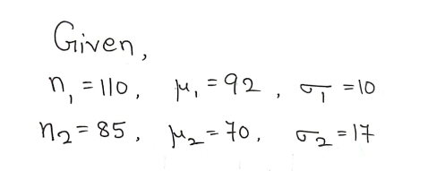 Statistics homework question answer, step 1, image 1