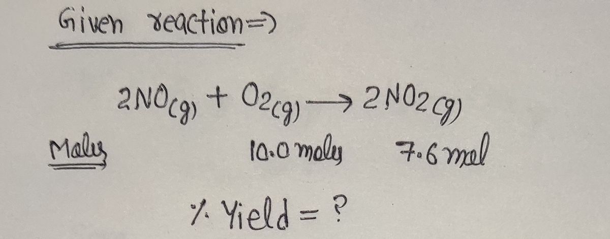 Chemistry homework question answer, step 1, image 1