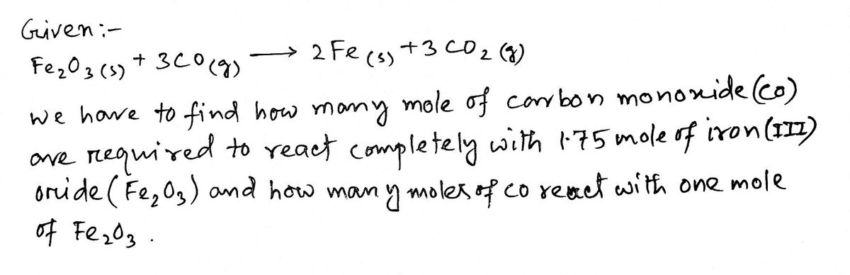 Chemistry homework question answer, step 1, image 1