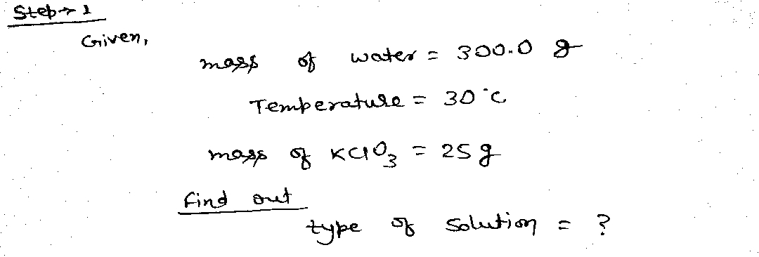 Chemistry homework question answer, step 1, image 1