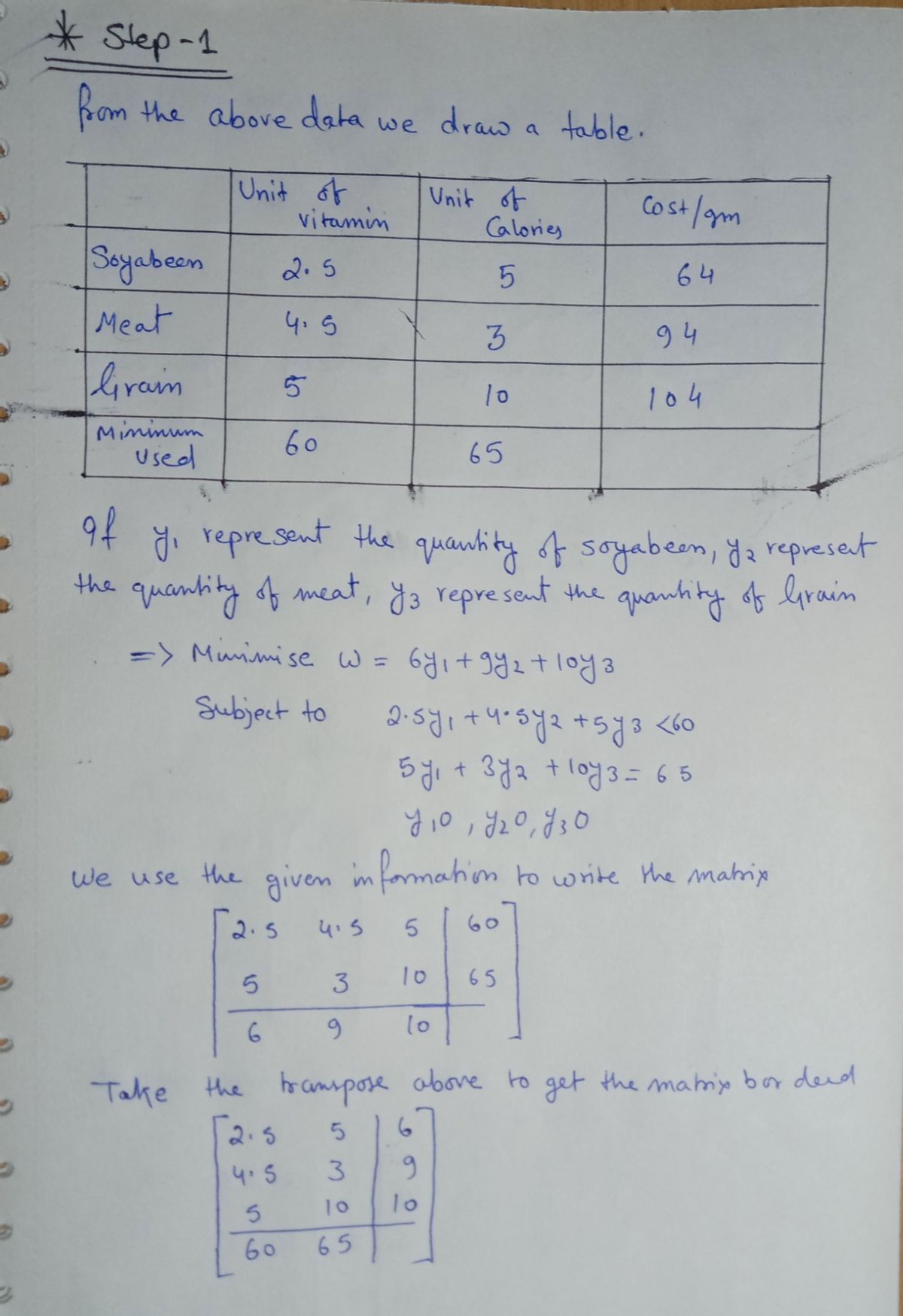 Advanced Math homework question answer, step 1, image 1