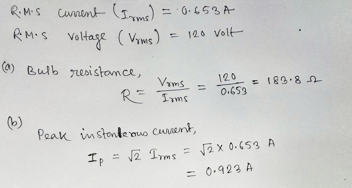 Physics homework question answer, step 1, image 1