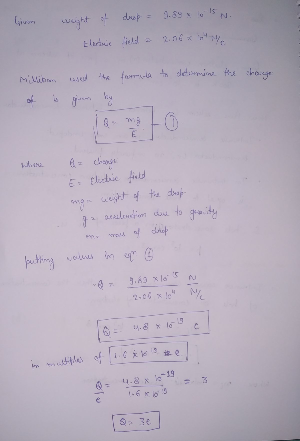 Physics homework question answer, step 1, image 1