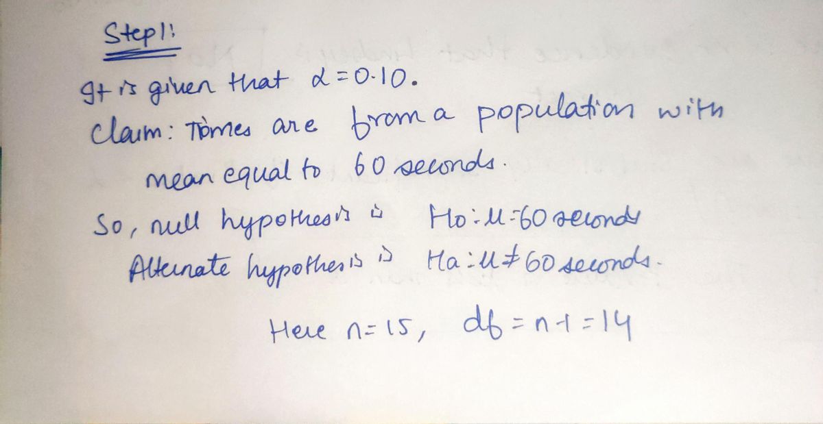 Statistics homework question answer, step 1, image 1