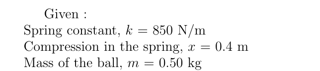 Physics homework question answer, step 1, image 1