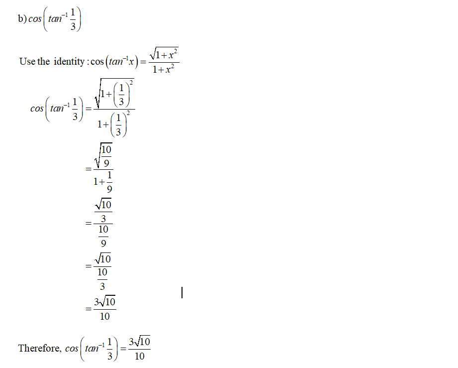 Trigonometry homework question answer, step 2, image 1