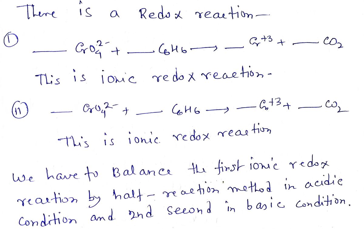 Chemistry homework question answer, step 1, image 1