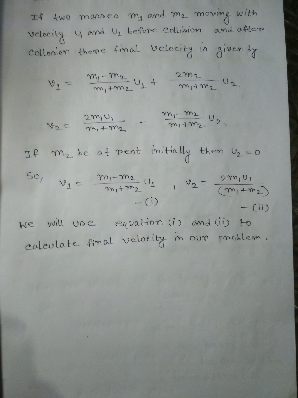 Physics homework question answer, step 1, image 1