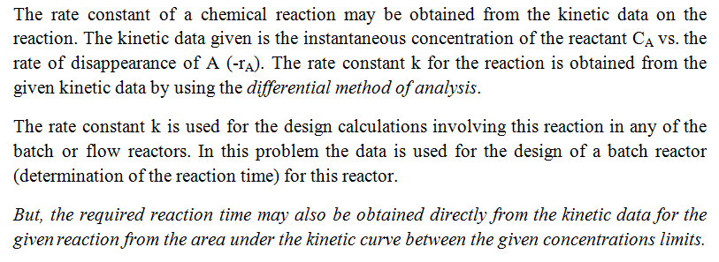 Chemical Engineering homework question answer, step 1, image 1