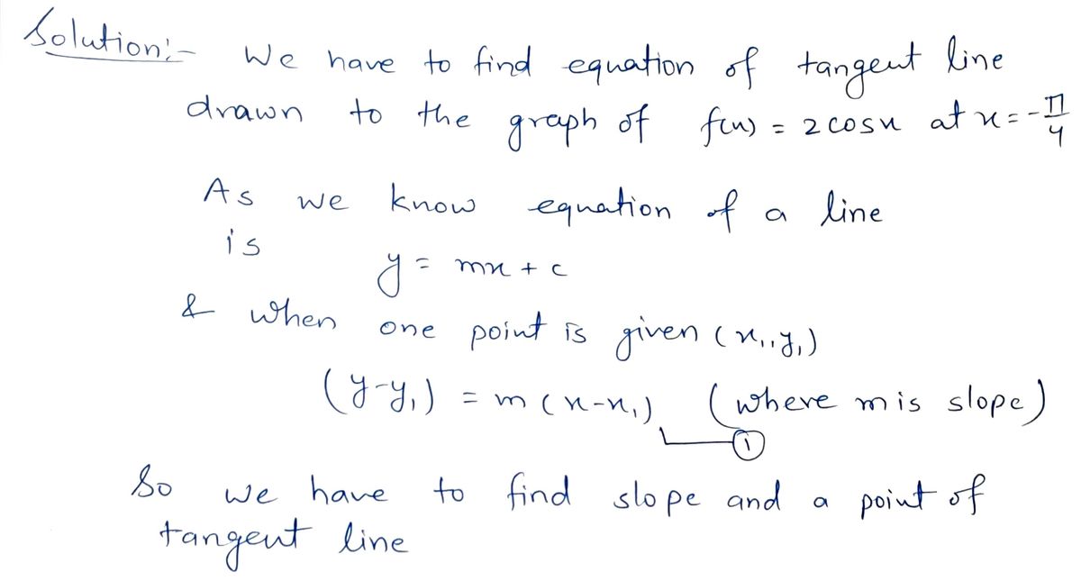 Calculus homework question answer, step 1, image 1