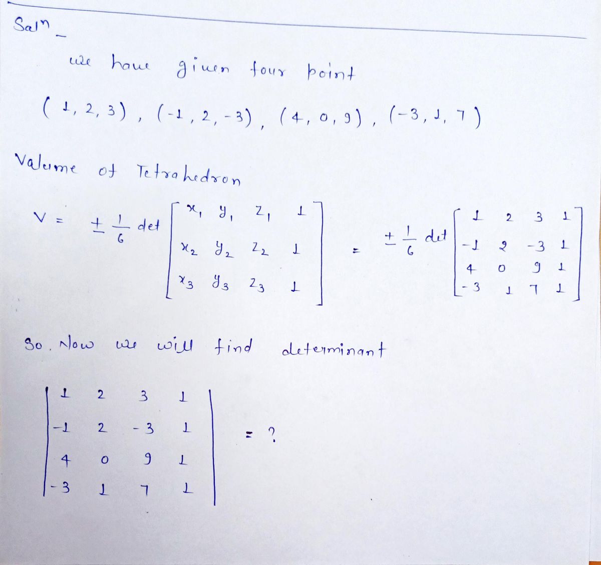 Advanced Math homework question answer, step 1, image 1