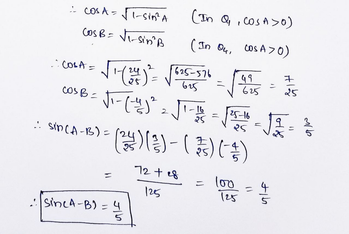 Solved Figure 42: Double angle formulas Theorem 9.9. Double