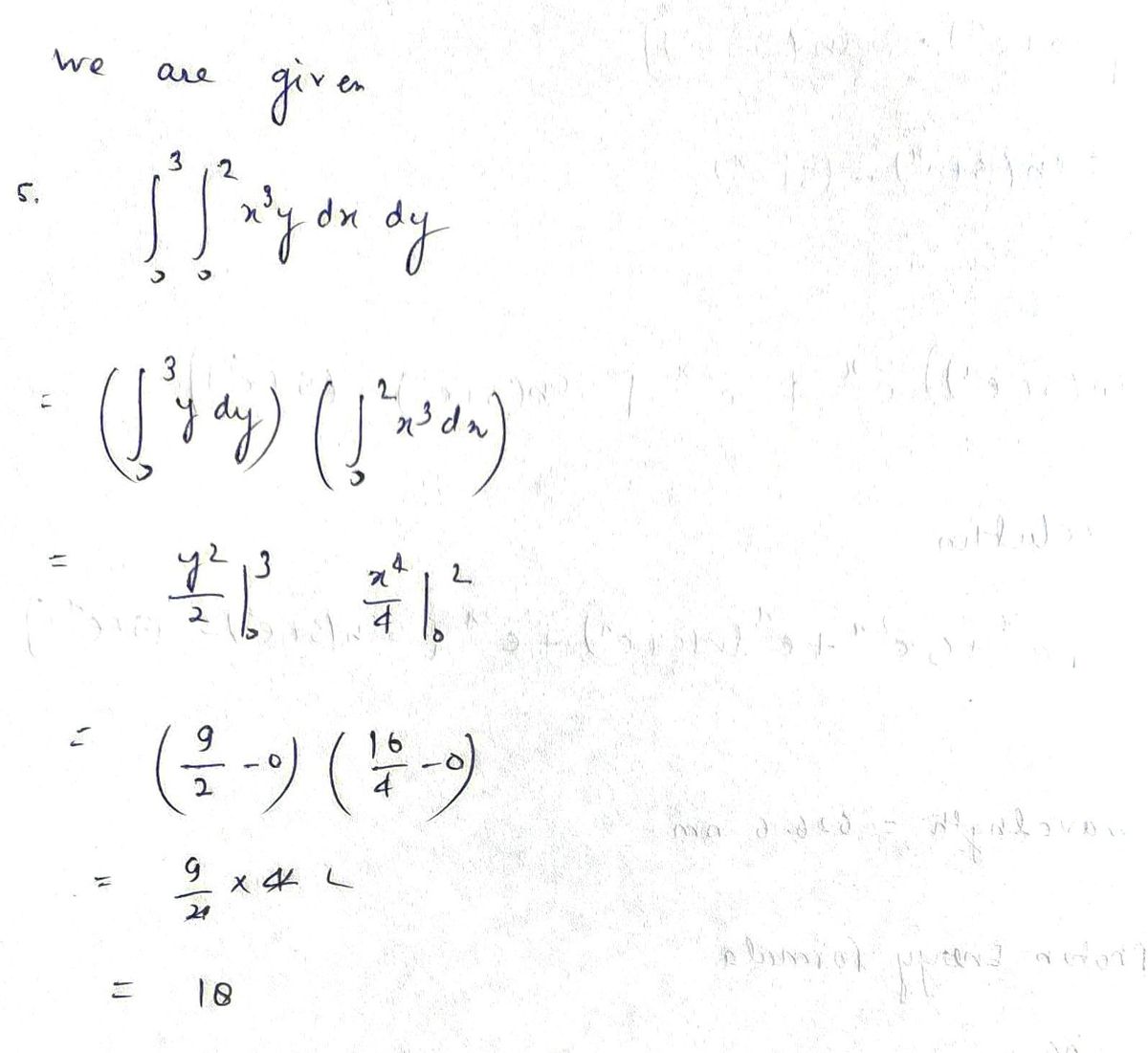 Advanced Math homework question answer, step 1, image 1