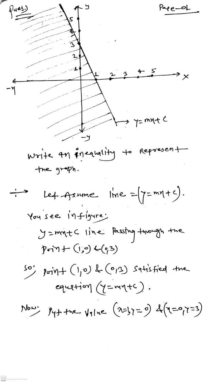 Algebra homework question answer, step 1, image 1