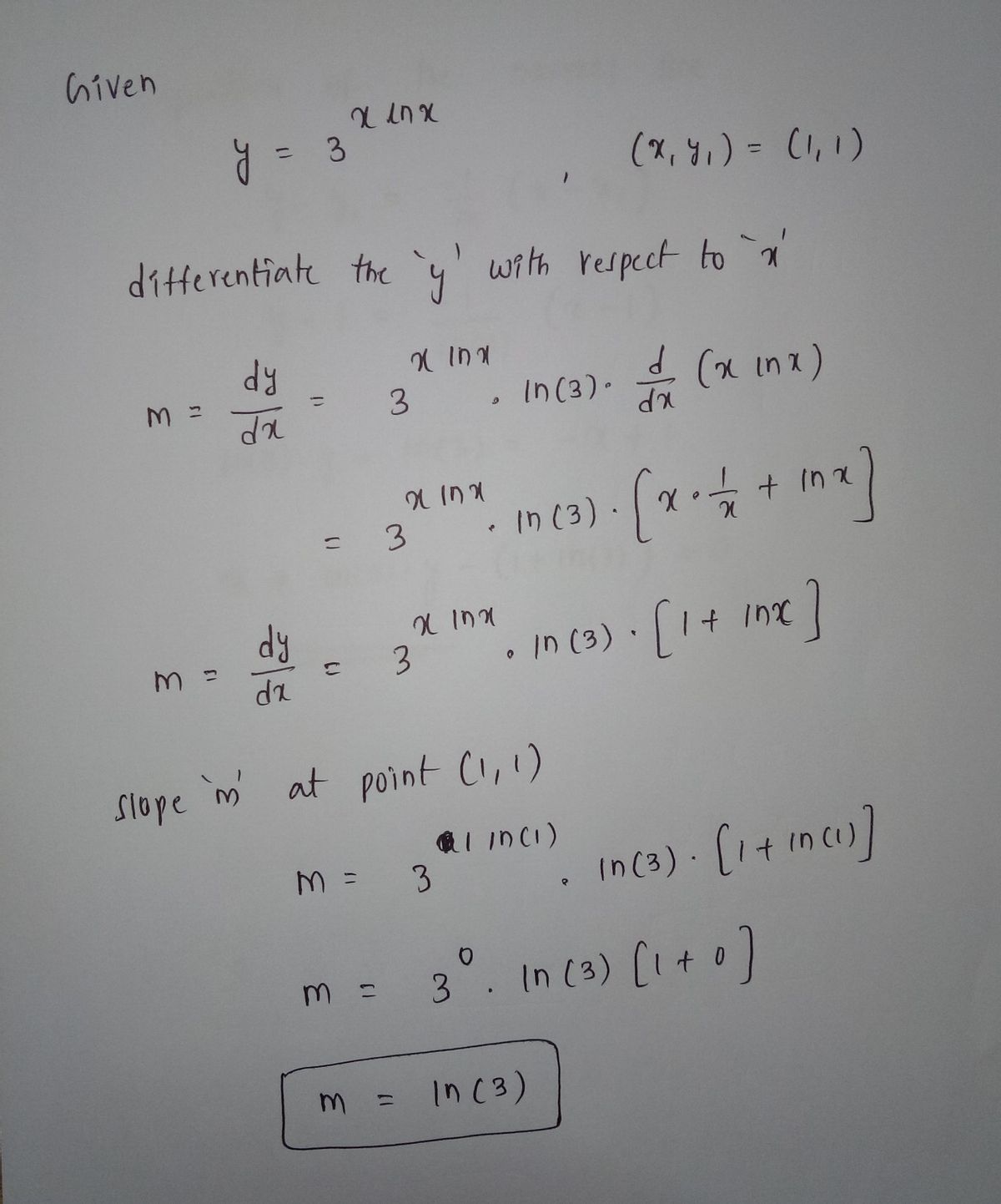 Calculus homework question answer, step 1, image 1