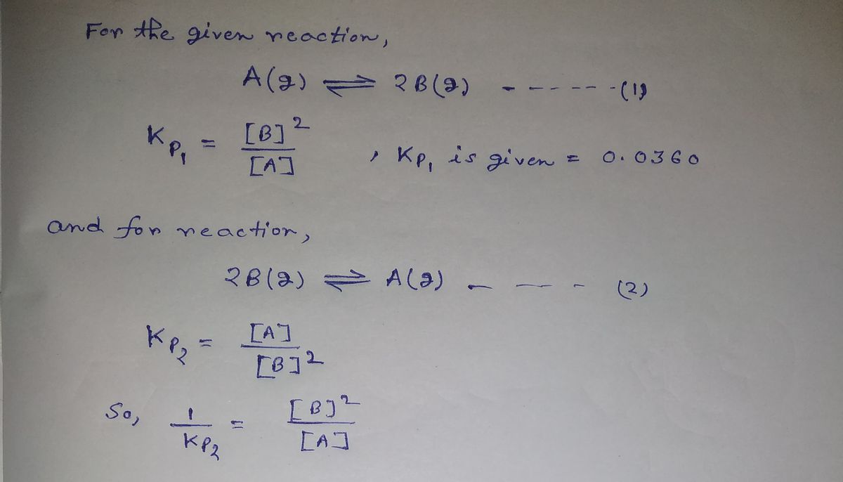 Chemistry homework question answer, step 1, image 1