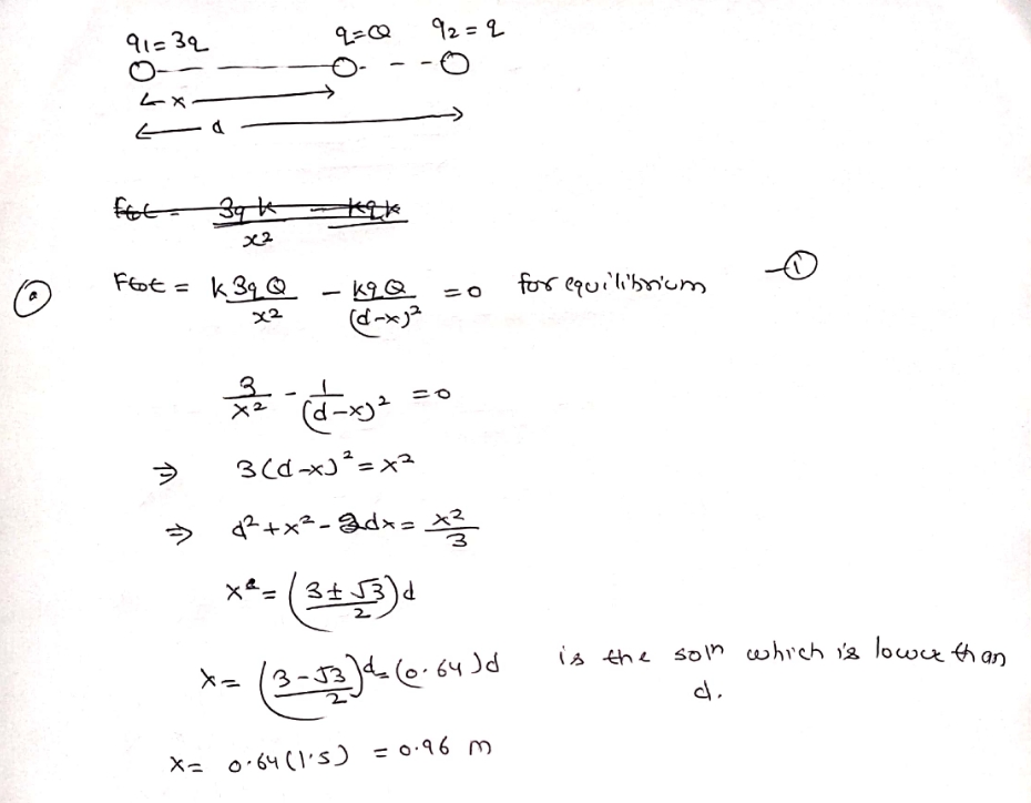 Physics homework question answer, step 1, image 1