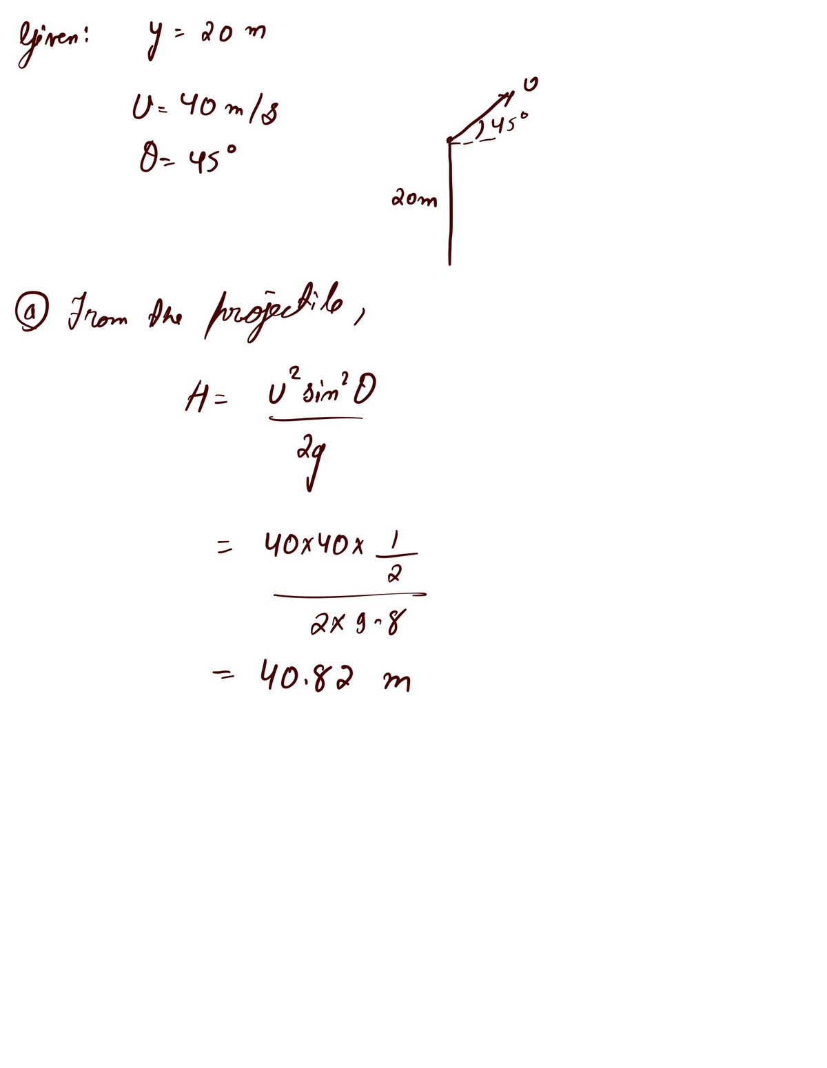 Advanced Physics homework question answer, step 1, image 1