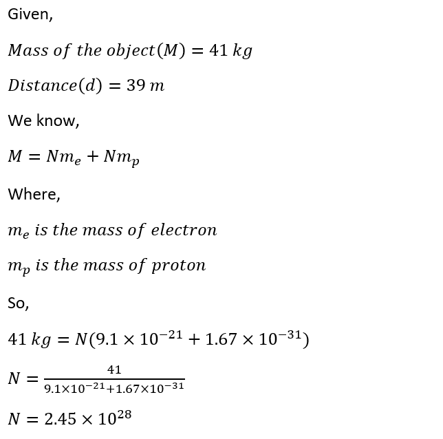 Physics homework question answer, step 1, image 1