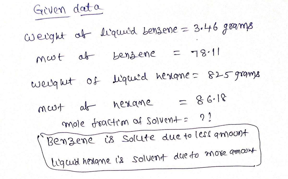 Chemistry homework question answer, step 1, image 1