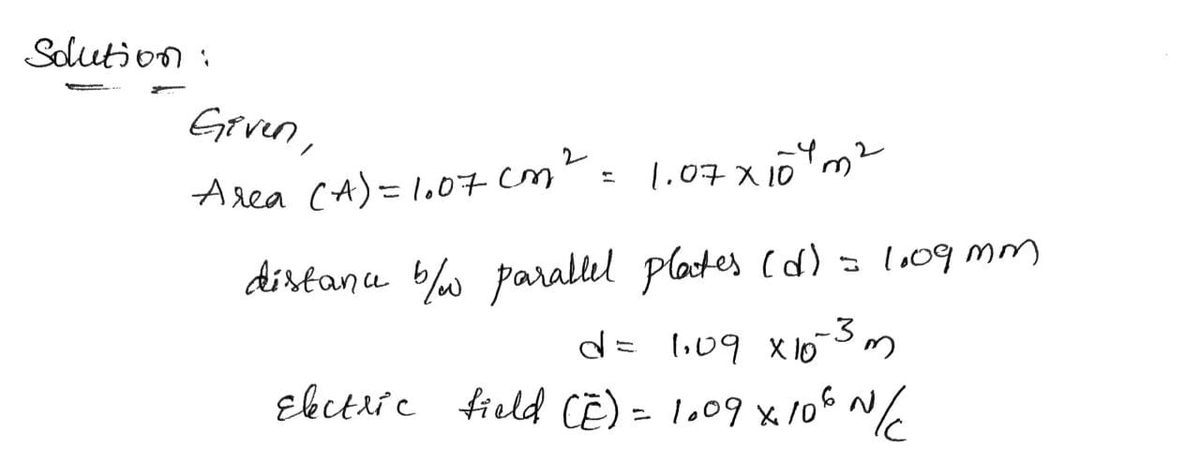 Physics homework question answer, step 1, image 1