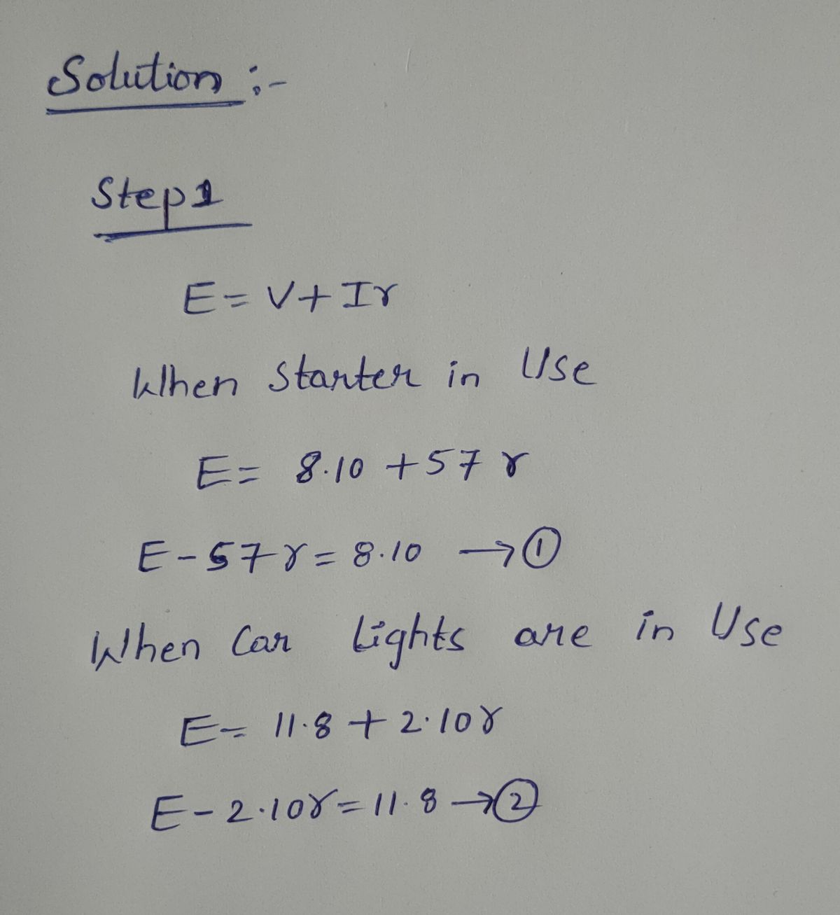 Physics homework question answer, step 1, image 1