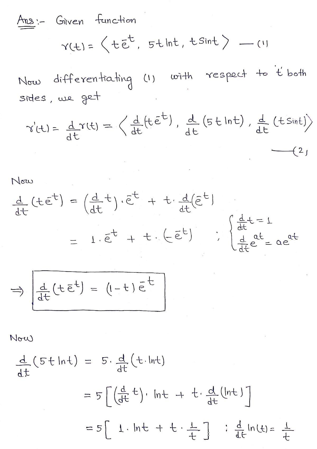 Advanced Math homework question answer, step 1, image 1