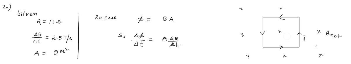 Physics homework question answer, step 1, image 1