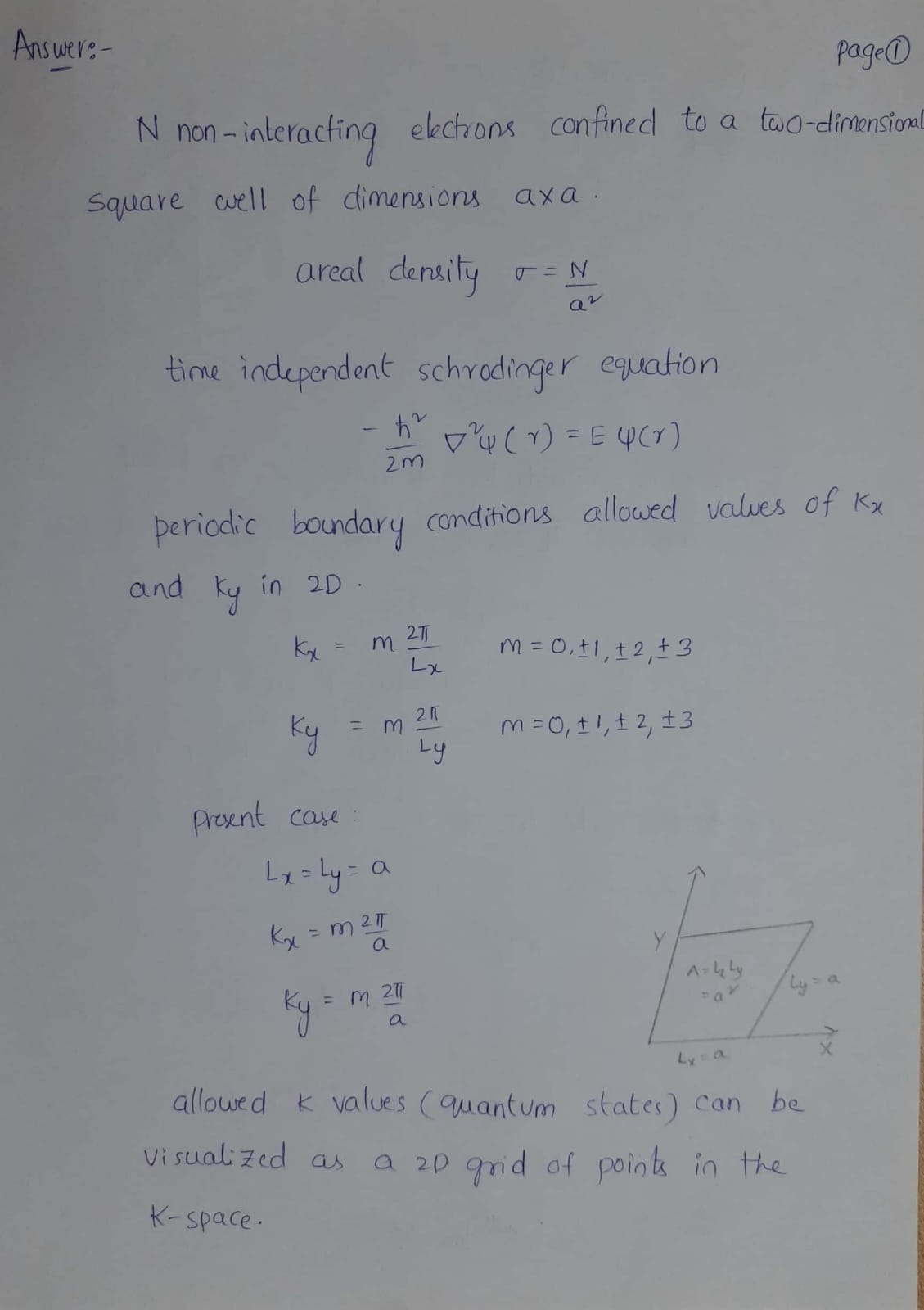 Advanced Physics homework question answer, step 1, image 1