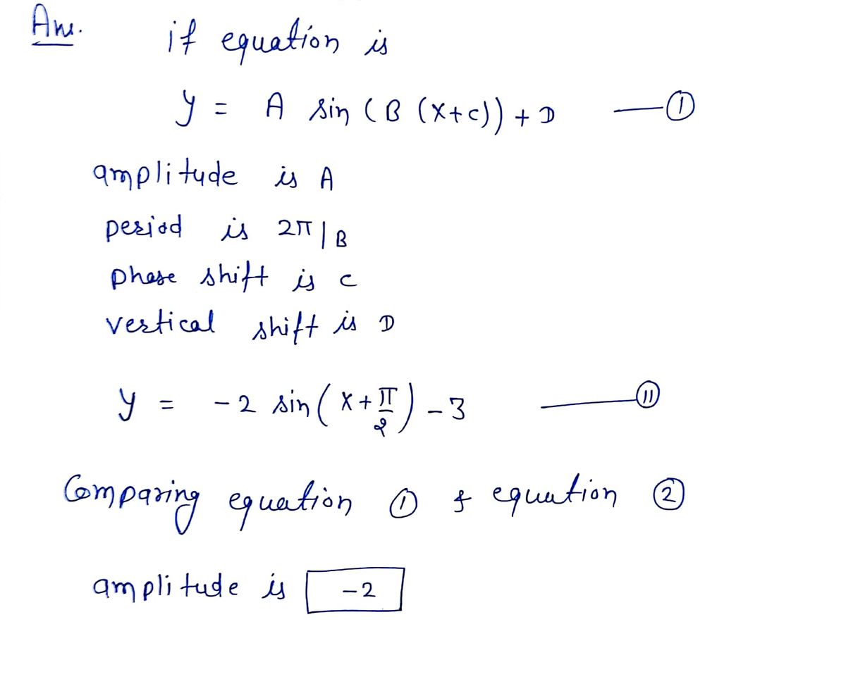 Trigonometry homework question answer, step 1, image 1