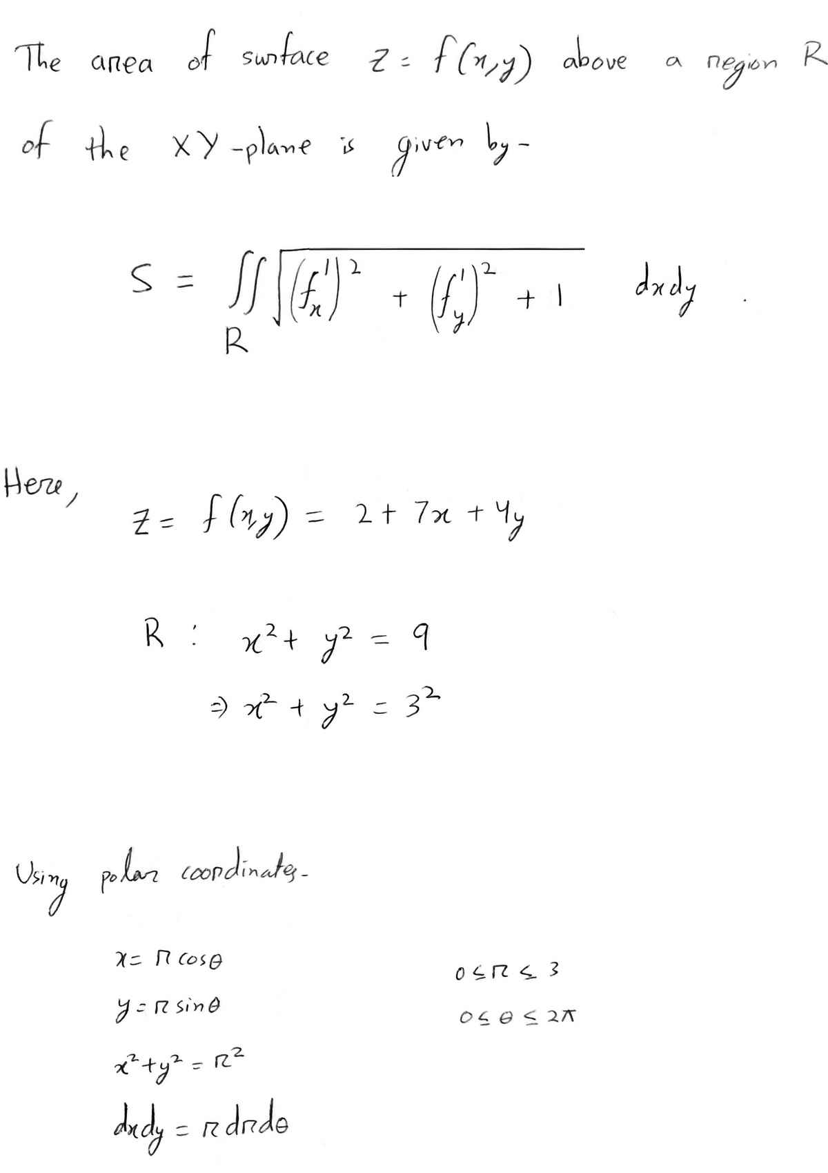 Advanced Math homework question answer, step 1, image 1