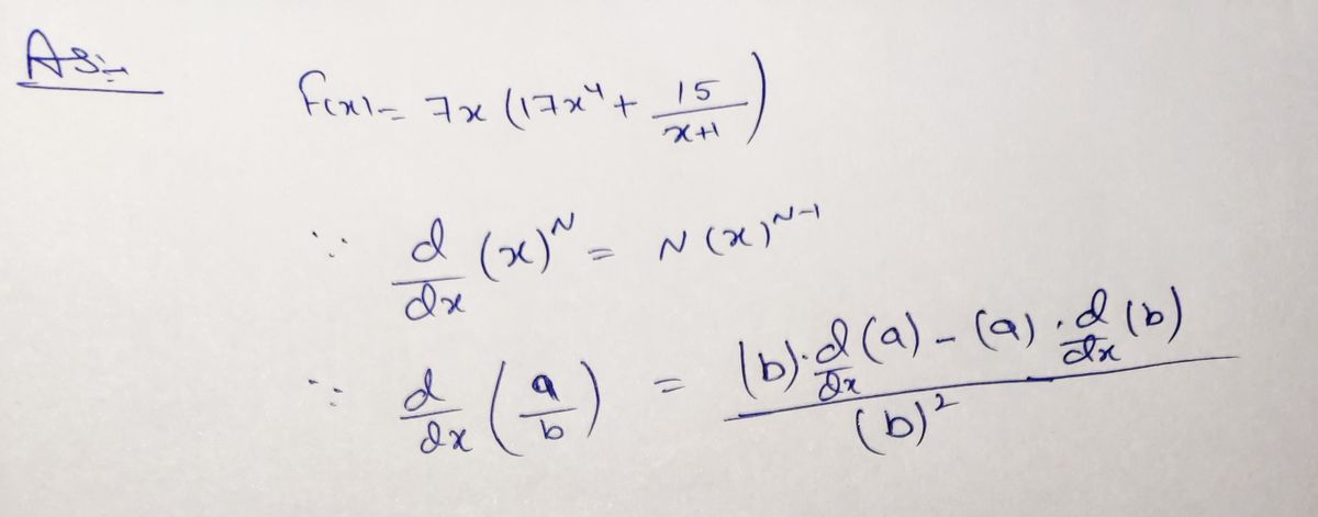 Calculus homework question answer, step 1, image 1