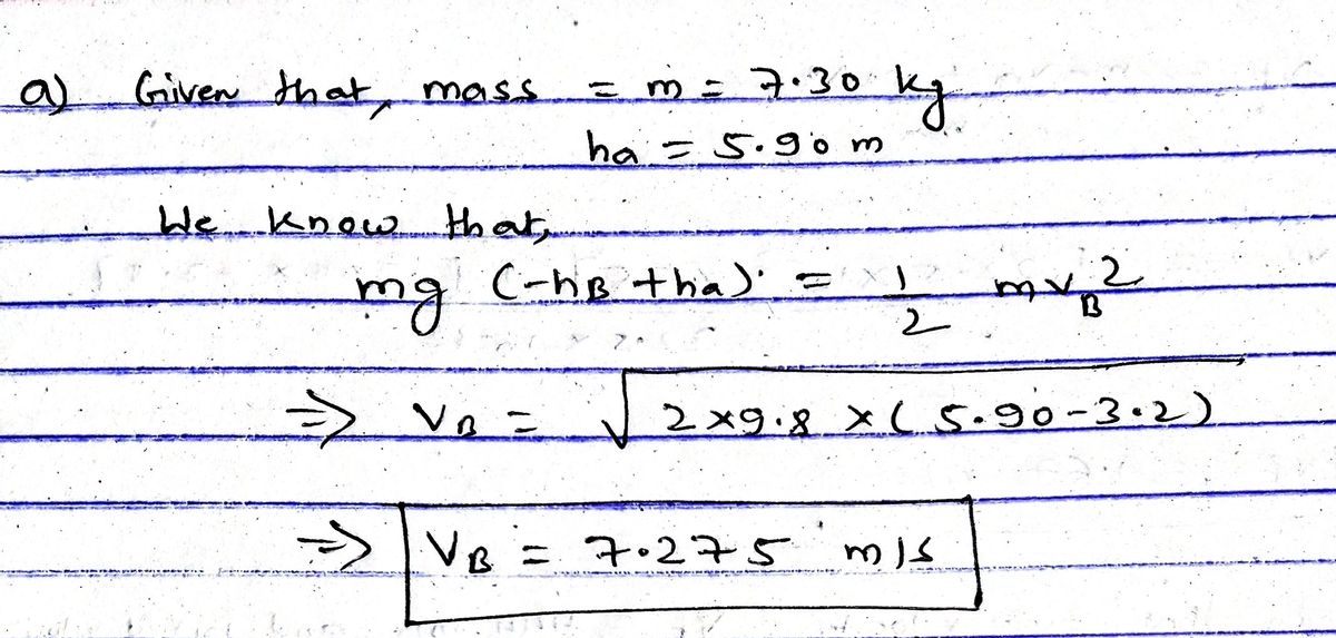 Physics homework question answer, step 1, image 1