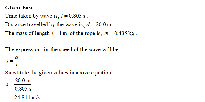 Physics homework question answer, step 1, image 1