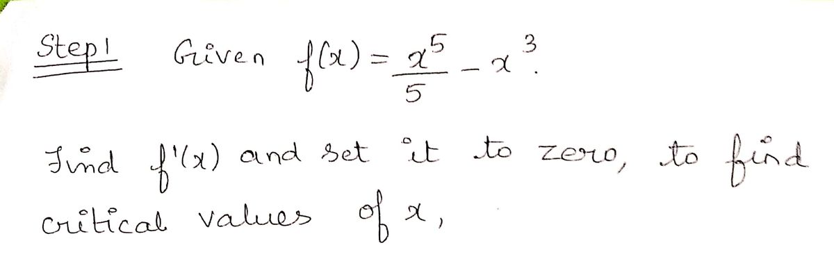 Calculus homework question answer, step 1, image 1