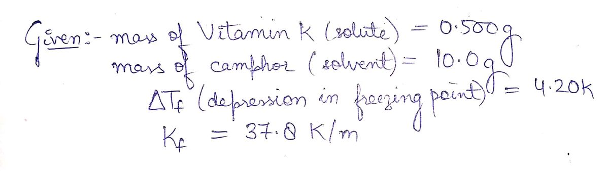 Chemistry homework question answer, step 1, image 1